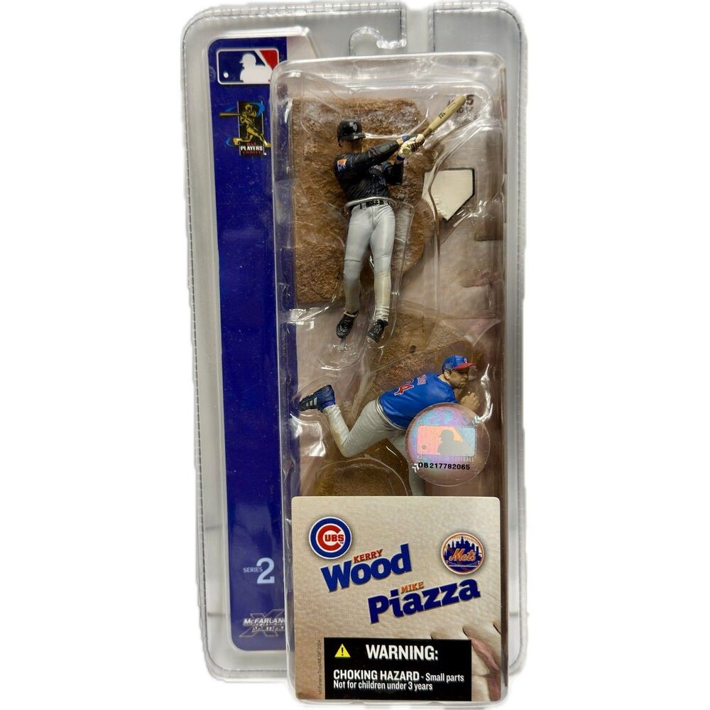 McFarlane Figures Kerry Wood and Mike Piazza - 3" NIP 2004
